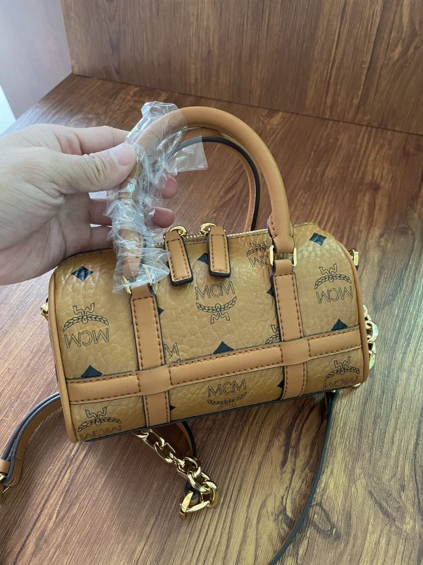 Mcm New Boston Mini Pillow Bag