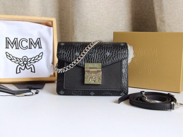 Mcm Mini Organ Bag Black