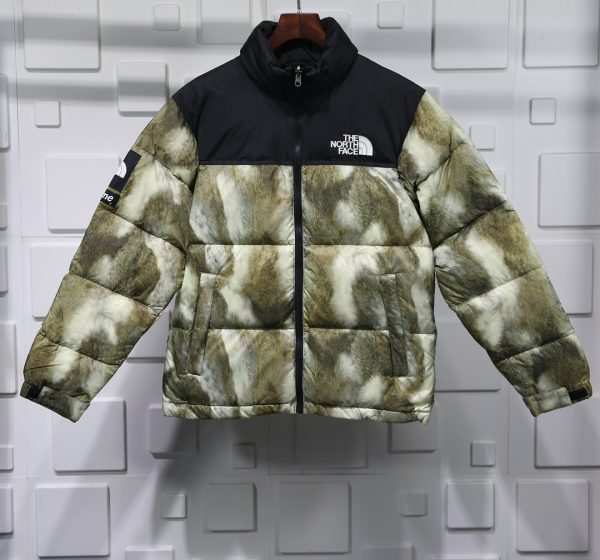 STITCHING CONTRAST HORSEHAIR DOWN PADDED JACKET REPLICA