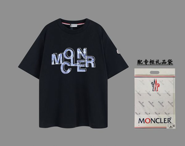 MONCLER~Mongolia new season digital printing short-sleeved T-shirt