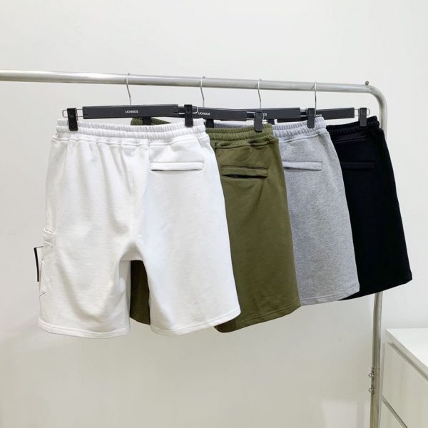 Stone Island STONE American cotton heavyweight solid color sports shorts summer new men's and women's casual all-match pants