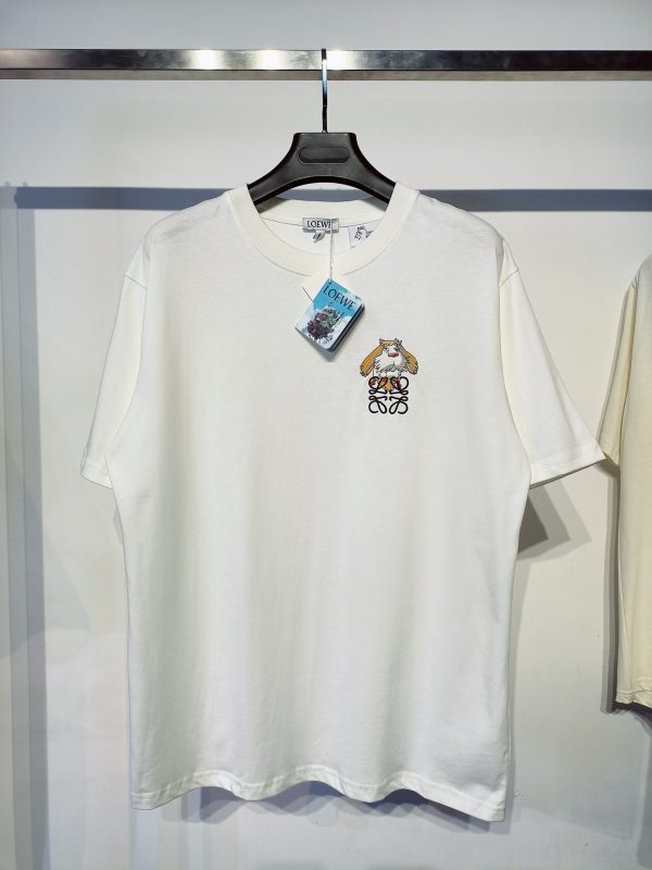 Hal moving castle short sleeve # LOEWE # Exclusive custom weaving and dyeing pure cotton material has a great texture