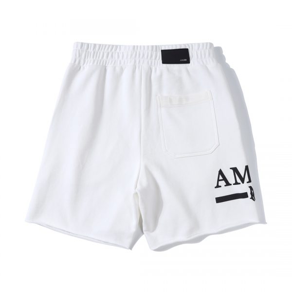 AMIRI 22ss foam print terry drawstring shorts