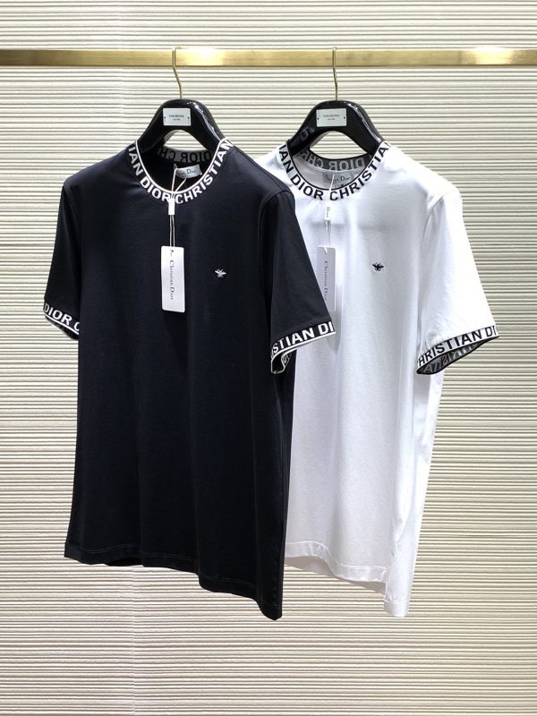 Dior Homme Jieao, 2023 summer new product, available at counters at the same time, original order, simple and fashionable round neck short-sleeved T-shirt, original imported fabric