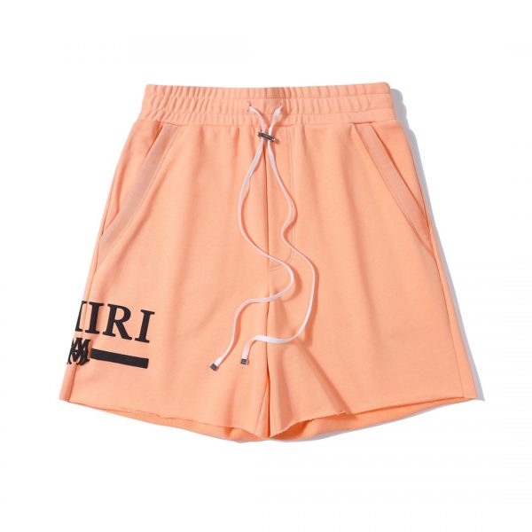 AMIRI 22ss foam print terry drawstring shorts
