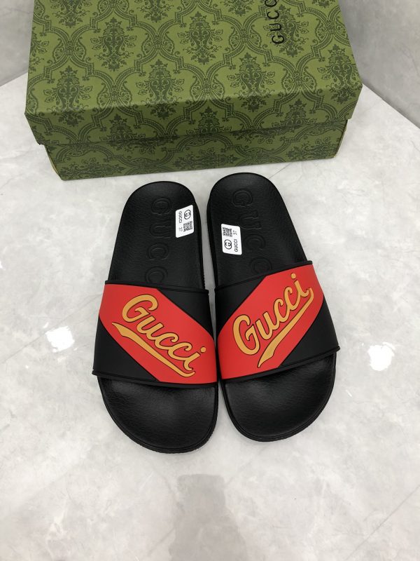 Gucci men’s and women’s homobian Gudgem slippers sandals C