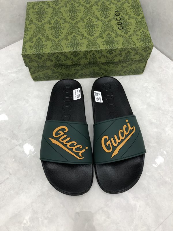 Gucci men’s and women’s homobian Gudgem slippers sandals H