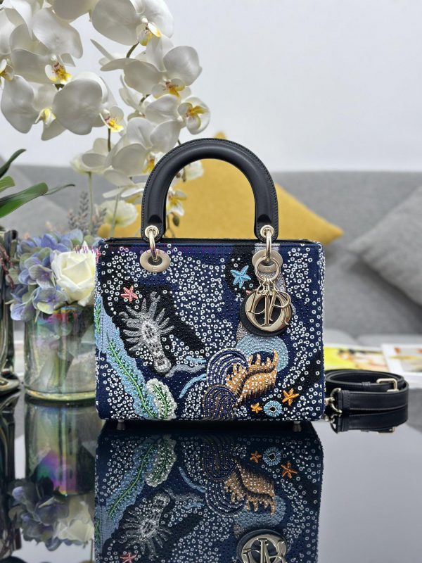 dior dior addict | Lady Dior Five Panel Embroidered Underwater Beads Elegant And Beautiful Insights Fashionable An ns86vckm | dior σκιες ματιων