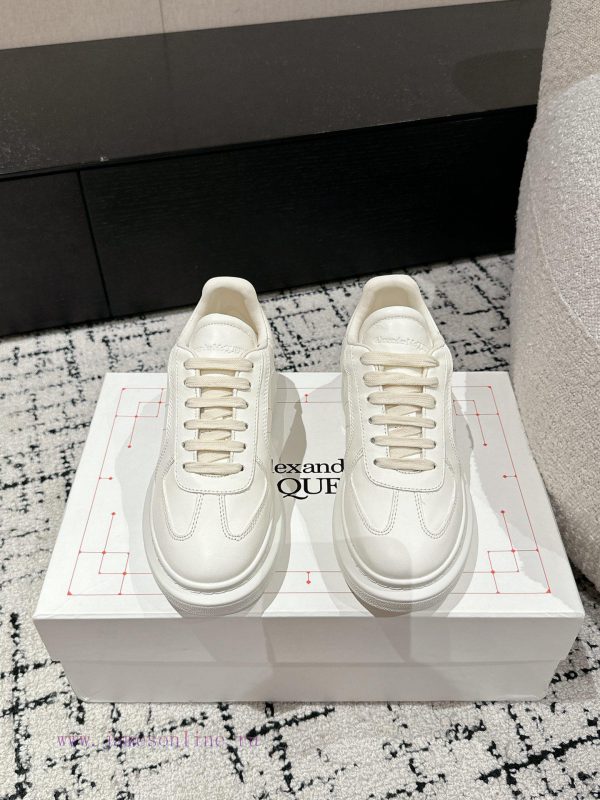 ψηλα παπουτσια ανδρικα | Top tierAIexanderMcQueen 24/Latest Couple Thick Bottom Casual White ShoesOriginal developmena9m7i7me | prada sunglasses skroutz