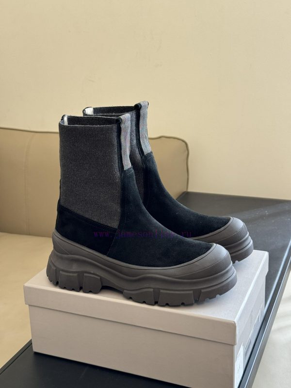 πεδιλα glitter | Purchasing Qualitybrunellocucinelli fw24 new arrival～BC24 Autumn/Winter Chelsea Short Boots,x8l9ht2v | gucci earrings with cameo price
