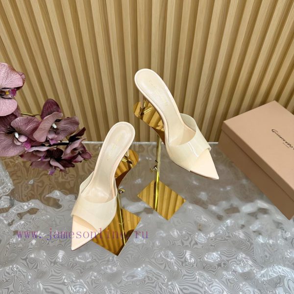 λεροσες τη γαλοτσα | Gianvito Rossi 2024 Classic Pointed PVC Film High Heels Half Drag————————————Its appearance 378j6sbi | 6 item pantheon